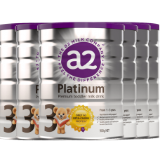 A2 Platinum 白金 婴儿牛奶粉 3段 六桶一箱 26年5月 A2 Platinum 白金 婴儿牛奶粉 3段 六桶一箱 26年5月